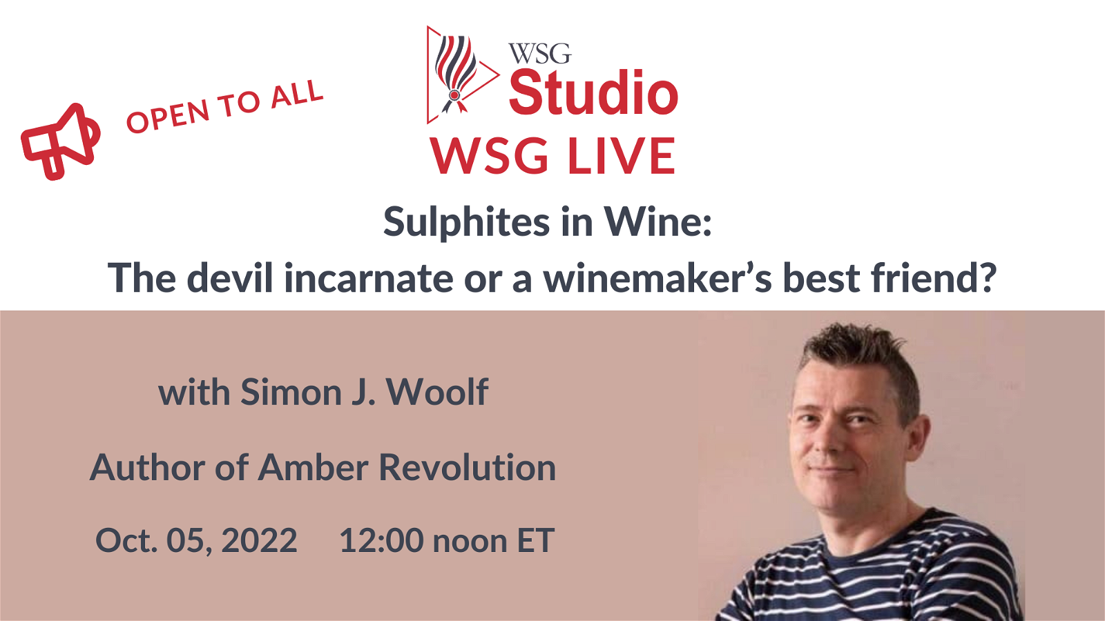 Sulphites in Wine with Simon J. Woolf